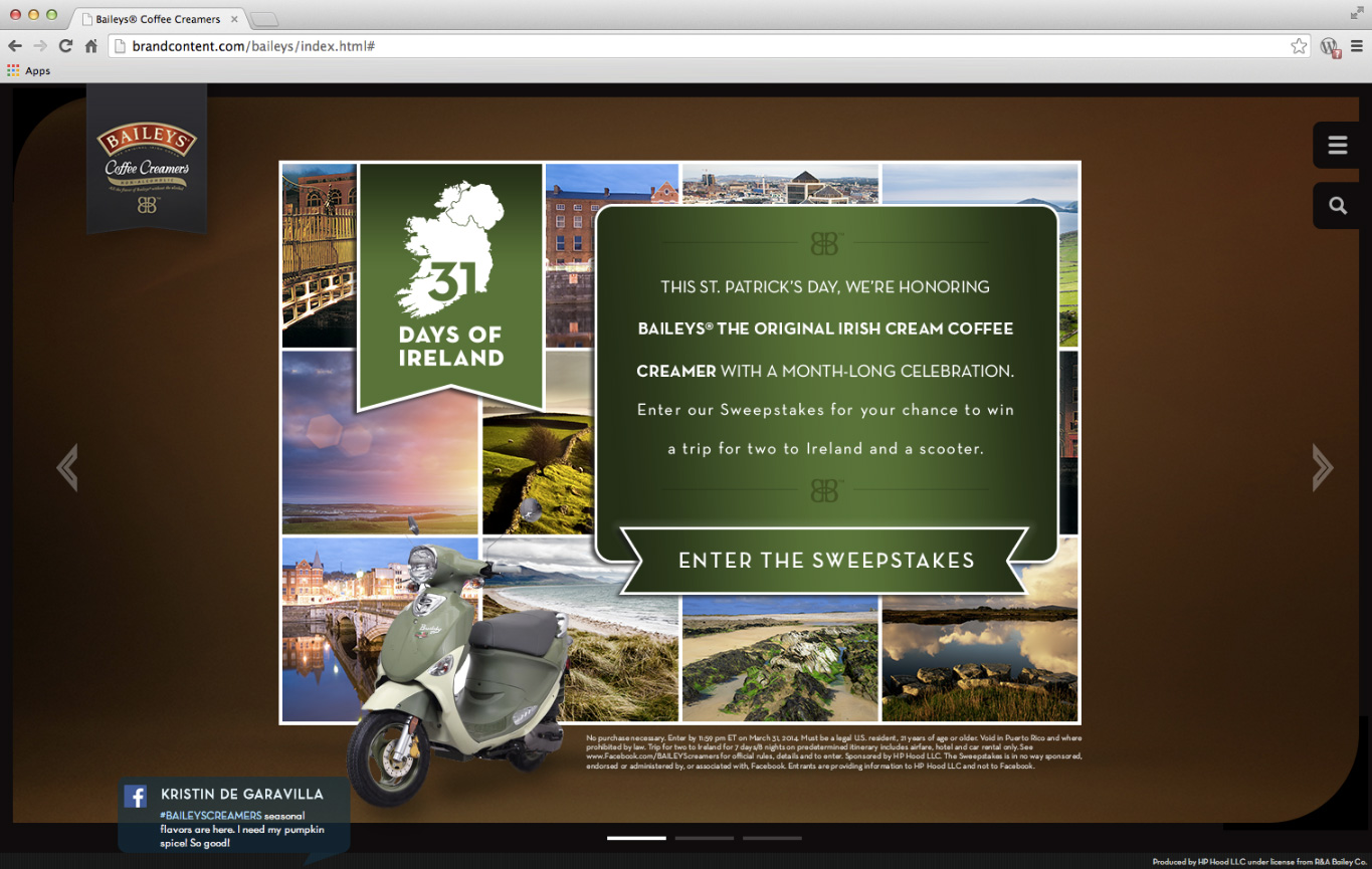 Baileys Coffee Creamers - Project 6